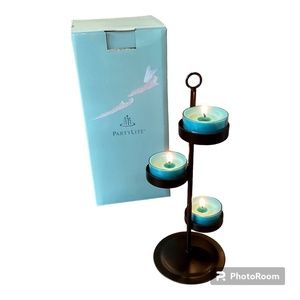 PartyLite Universal Tealight Tree P9615 Black